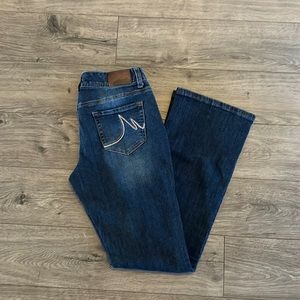 Maurices DenimFlex curvy bootcut jeans Sz ~> 7/8 Long